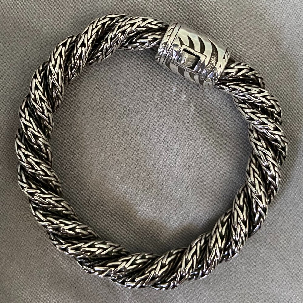 JOHN HARDY Bracelet - Twisted chain Tiger clasp
